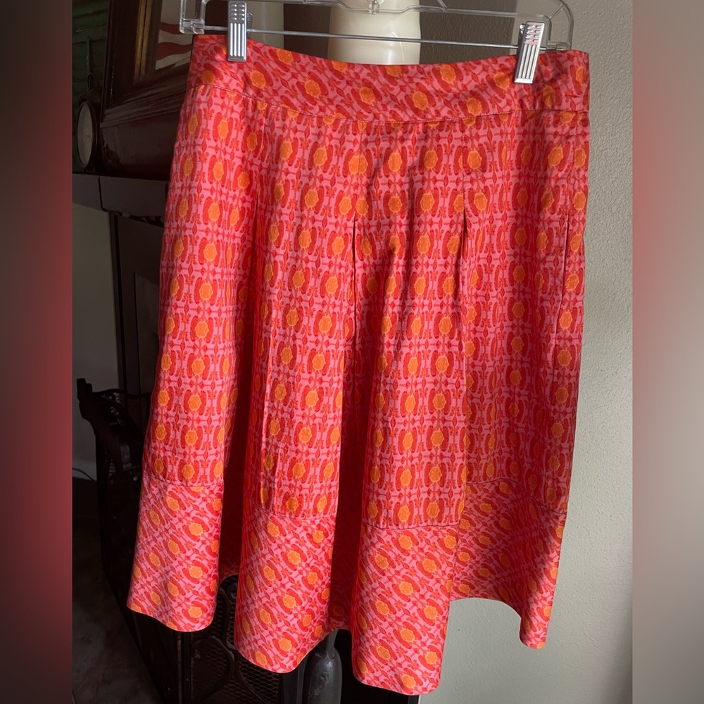 Talbots A-Line Cotton Skirt